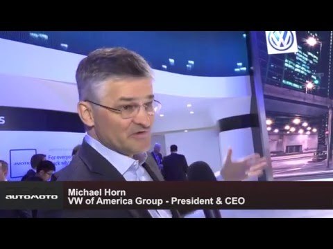 VW Tiguan Active GTE Reveal - Interview Michael Horn, VW of America Group | AutoMotoTV