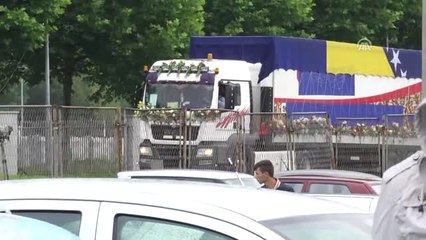 Srebrenitsa Kurbanlarının Cenazeleri Potoçari'ye Ulaştı - Potoçari