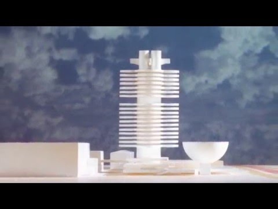 BMW Milestones 10 - BMW Tower Architectural Model | AutoMotoTV