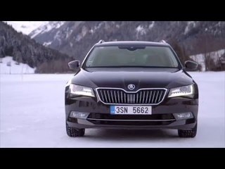 SKODA model range 4x4 Winter Discovery SKODA SUPERB COMBI 4x4 Trailer | AutoMotoTV