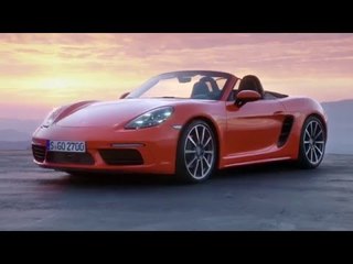 Porsche 718 Boxster S Exterior Design | AutoMotoTV