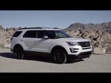 2017 Ford Explorer XLT Sport Appearance Package Exterior Design Trailer | AutoMotoTV