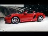 Speech Dr. Oliver Blume Part 1 - Presentation Porsche 718 Boxster at Geneva Motor Show | AutoMotoTV