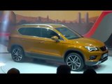 The new SEAT ATECA at Geneva Motor Show 2016 | AutoMotoTV