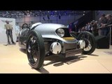 Morgan EV3 at Geneva Motor Show 2016 | AutoMotoTV