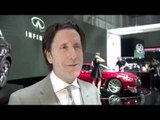 Infiniti Interview Alfonso Albaisa Executive Desing Director at 2016 Geneva  | AutoMotoTV