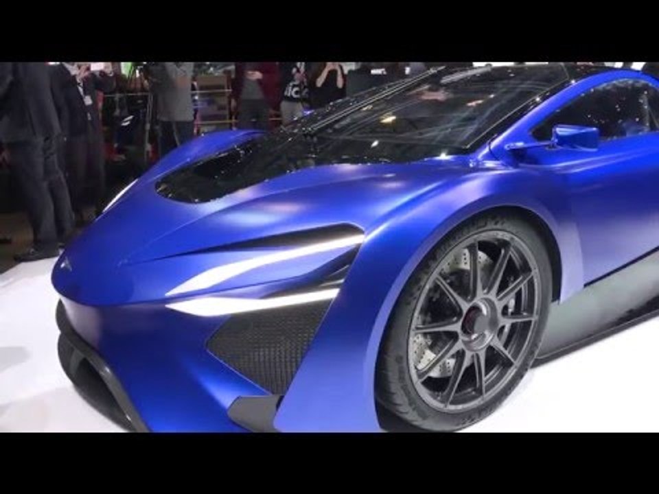 Techrules AT96 at Geneva Motor Show 2016 | AutoMotoTV