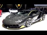 New Lamborghini Centenario Premiere at the 2016 Geneva Motor Show | AutoMotoTV