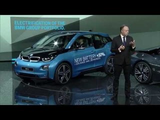 BMW presents the new i3 and I8 at Paris Motor Show 2016 | AutoMotoTV