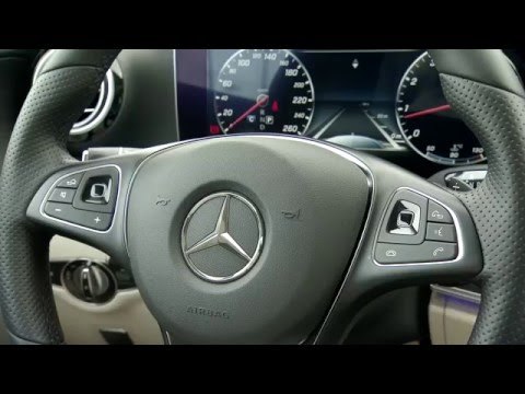 Mercedes Benz E 300 AVANTGARDE with Night package in Red Interior Design Trailer | AutoMotoTV