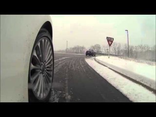 Autonomous Ford Fusion Hybrid Snow Testing | AutoMotoTV