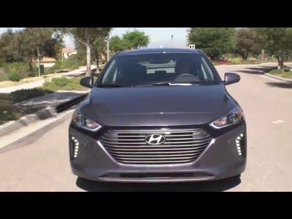 2017 Hyundai IONIQ Hybrid Driving Video | AutoMotoTV