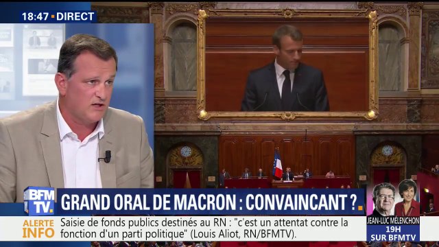 Discours de Macron devant le Congrès: C’était long et fastidieux (Aliot)