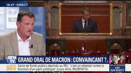Discours de Macron devant le Congrès: "C’était long et fastidieux" (Aliot)