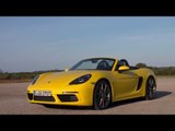 Porsche 718 Boxster S in Racing Yellow Design | AutoMotoTV