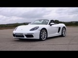 Porsche 718 Boxster in White Design | AutoMotoTV