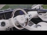 Mercedes-AMG S 63 4MATIC Cabriolet - Interior Design in Cashmere White Magno Trailer | AutoMotoTV