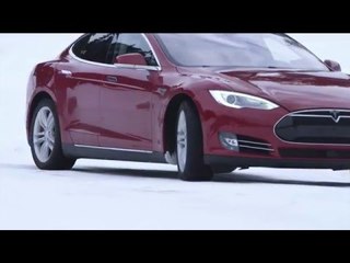 Tesla Winter Challenge on Snow and Ice | AutoMotoTV