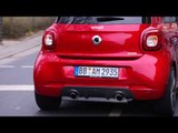 smart BRABUS forfour - Driving Video | AutoMotoTV