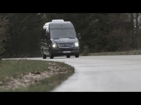Mercedes-Benz Sprinter 314 CDI tenoritgrau Driving Video Trailer | AutoMotoTV