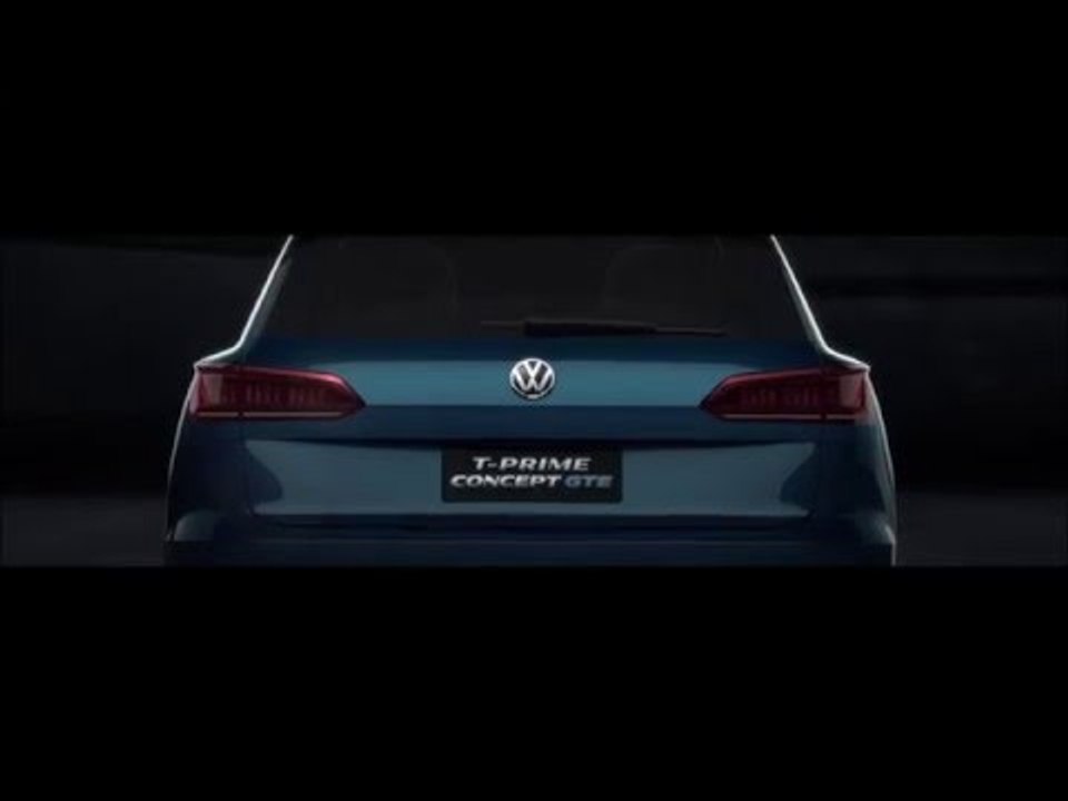 Volkswagen T-Prime Concept GTE Driving Video and Interior Design | AutoMotoTV