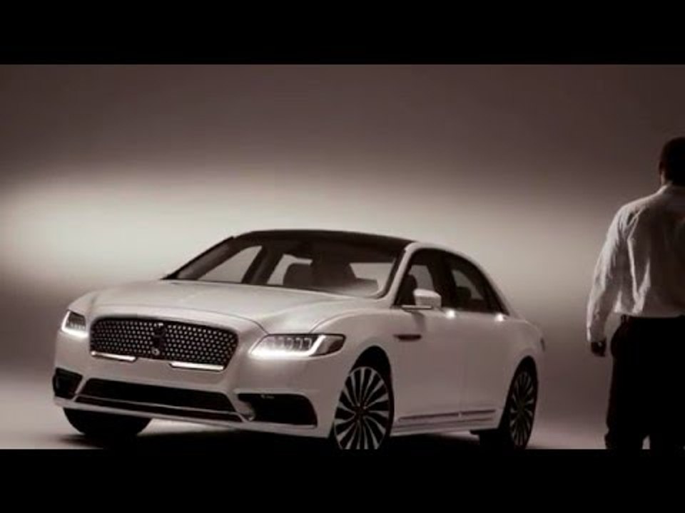 All-New 2017 Lincoln Continental Approach Detection technology with Sheryl Connelly | AutoMotoTV