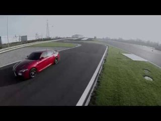 Alfa Romeo Giulia Quadrifoglio Drone Video | AutoMotoTV