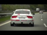 Journalists are testing the Audi A7 on the motorway A9 in Germany | AutoMotoTV