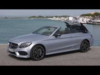 Mercedes-AMG C 43 4MATIC Cabriolet Diamond Silver Exterior Design | AutoMotoTV