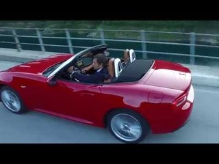 Fiat 124 Spider - Driving Video in the Country Trailer | AutoMotoTV