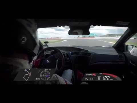 Honda Civic Type R sets new benchmark time at Silverstone with Honda BTCC's | AutoMotoTV