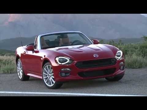2017 Fiat 124 Spider Lusso Design Trailer | AutoMotoTV