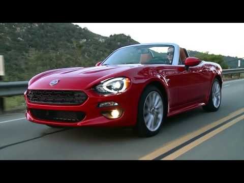 2017 Fiat 124 Spider Lusso - Driving Video | AutoMotoTV