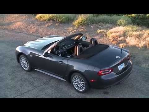 2017 Fiat 124 Spider Classic - Exterior Design Trailer | AutoMotoTV