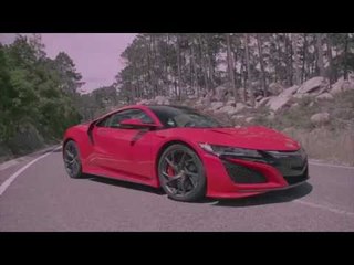 Honda NSX Road Curva Red - Exterior Design Trailer | AutoMotoTV