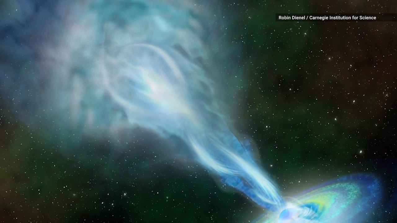 Scientists Spot Brightest Object in Early Unive...