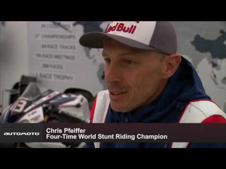 Chris Pfeiffer Four Time World Stunt Riding Champion | AutoMotoTV