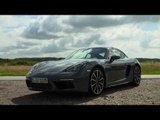 Porsche 718 Cayman Graphite Blue Metallic Design | AutoMotoTV