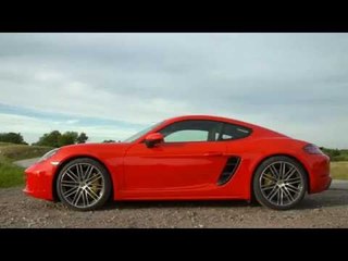 Porsche 718 Cayman S Lava Orange Design | AutoMotoTV