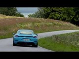 Porsche 718 Cayman S Miami Blue Driving Video Trailer | AutoMotoTV