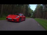 Porsche 718 Cayman S Lava Orange Driving Video | AutoMotoTV