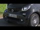 The new smart BRABUS fortwo Xclusive black Driving Video | AutoMotoTV