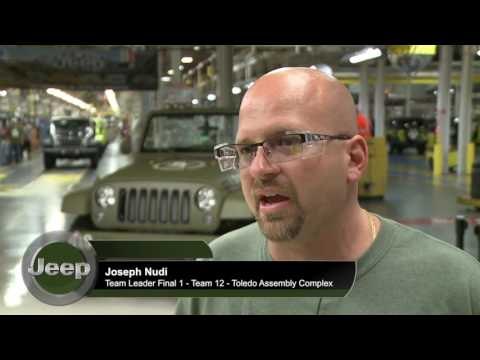 Jeep Wrangler 75th Salute Concept Rolls Off Line at Toledo Assembly Complex | AutoMotoTV