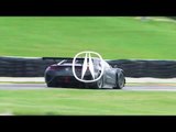 Acura NSX GT3 Road America Testing | AutoMotoTV