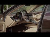 Porsche Panamera 4S Interior Design in Mahogany Metallic Trailer | AutoMotoTV