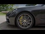 Porsche Panamera Turbo Exterior Design in Black Trailer | AutoMotoTV