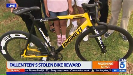 Stolen Bike Returned to Mother After Teen Son Killed in Crash