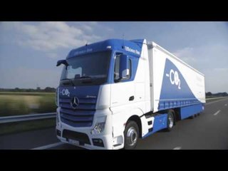 Mercedes-Benz Efficiency Run 2016 Krone - Driving Video semitrailer-tractor | AutoMotoTV