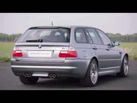 30 years of BMW M3 - BMW M3 Concept Exterior Design in Silver Trailer | AutoMotoTV
