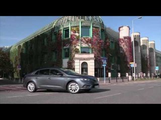 2016 New Renault MEGANE Sedan Driving Video in Grey Trailer | AutoMotoTV